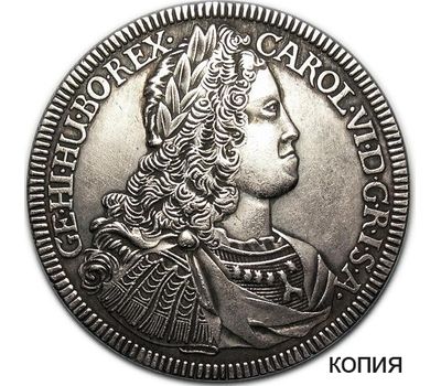 Монета талер 1728 Австрия (копия), фото 1 